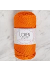 BFS  Polyester Soft Macrame Turuncu El Örgü İpi - LM011 - 34430