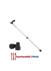 BFS Pongnas Gri Yükseklik Ayarlanabilir Metal Baston