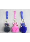 BFS Ponponlu Stitch Anahtarlık