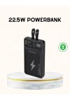 BFS Powerbank Hızlı Şarj 10000 mAh Dahili Kablo