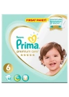 BFS    Premium Care Bebek Bezi Fırsat Paketi 6 Beden 62 Adet