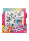 BFS   Pretty Pinky Boyanabilir Desenli Unicorn Sırt Çantası