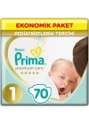 BFS   Prima Premium Care Bebek Bezi Ekonomik Paket 1 Beden 70 Adet