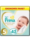 BFS   Prima Premium Care Bebek Bezi Ekonomik Paket 5 Beden 42 Adet