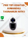 BFS Priz Tipi Mini Isıtıcı LED Ekran Ayarlı Sıcaklık Zamanlayıcı