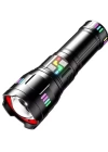 BFS Pro F-3002 Alüminyum Tg Led Gece Şeritli Type-c Şarjlı El Feneri