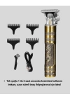 BFS Profesyonel Çizik Tıraş Makinesi – T Çelik Bıçaklı, 120 Dakika Şarjlı Kullanım, 3 Başlıklı
