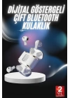 BFS Profesyonel Dijital Göstergeli Düşük Gecikme Bluetooth Kulaklık Çift Kulaklık