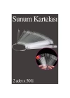 BFS  Protez Tırnak Sunum Kartelası ŞEFFAF 100 LÜ