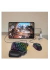 BFS Pubg Mobil Oyun Kiti 5in1 Bt5.3 Klavye Mouse Dönüştürücü Seti Pugb Seti