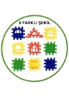 BFS   Puzzle City 3D Yapı ve Tasarım Blokları 64 Parça