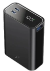 BFS  PW501 20.000 mAh Dijital Göstergeli 2 Adet 45W Type-C ve 22.5W USB Çıkışlı Şarj PD Hızlı Şarj Magsafe Powerbank - Siyah