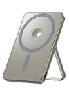 BFS  PW580 5.000 mAh 20W Type-C 15W Kablosuz Şarj 3W Saat Şarj ve 5W Kulaklık Şarj Destekli PD Hızlı Şarj Magsafe Powerbank - Titanyum