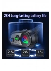 BFS Q18 Motosiklet Kask Kulaklık Intercom Işıklı 2 Eşleşme Özellikli 1000 Mah