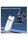 BFS Q33 Ayarlanabilir Yapışkanlı Manyetik Magsafe Araç Tutucu - Siyah