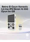 BFS R36S 64 GB Retro El Konsolu – Gelişmiş Donanım ve Özelleştirilebilir Yazılım Yapısı