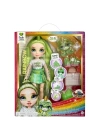 BFS   Rainbow High Jade Parlak Slime ve Evcil Hayvan Serisi Bebeği
