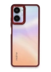 BFS  Realme 10 Pro 5G Kılıf Dora Kapak - Kırmızı