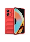 BFS  Realme 10 Pro 5G Kılıf Optimum Silikon - Kırmızı