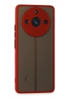 BFS  Realme 11 Pro Kılıf Montreal Silikon Kapak - Kırmızı