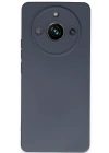 BFS  Realme 11 Pro Kılıf Nano içi Kadife Silikon - Gri