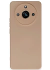 BFS  Realme 11 Pro Kılıf Nano içi Kadife Silikon - Pudra