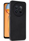 BFS  Realme 12 5G Kılıf Aras Deri Kapak - Siyah