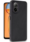 BFS  Realme 12 Lite Kılıf Aras Deri Kapak - Siyah