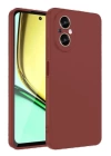 BFS  Realme 12 Lite Kılıf First Silikon - Bordo