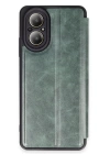 BFS  Realme 12 Lite Kılıf Flip Cover - Koyu Yeşil