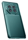BFS  Realme 12 Pro Plus Kılıf Auto Focus Karbon Kapak - Koyu Yeşil