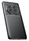 BFS  Realme 12 Pro Plus Kılıf Auto Focus Karbon Kapak - Siyah