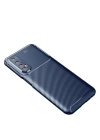 BFS  Realme 7 Kılıf Auto Focus Karbon Kapak - Lacivert