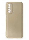BFS  Realme 7 Kılıf First Silikon - Gold