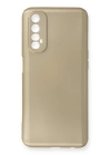 BFS  Realme 7 Kılıf First Silikon - Gold