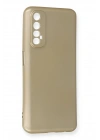 BFS  Realme 7 Kılıf First Silikon - Gold