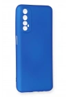 BFS  Realme 7 Kılıf First Silikon - Mavi