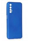 BFS Realme 7 Kılıf First Silikon - Mavi
