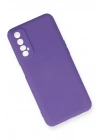 BFS Realme 7 Kılıf Nano içi Kadife Silikon - Mor
