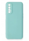BFS Realme 7 Kılıf Nano içi Kadife Silikon - Turkuaz