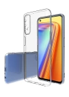 BFS  Realme 7 Pro Kılıf Lüx Şeffaf Silikon - Şeffaf