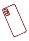 BFS  Realme 7 Pro Kılıf Miami Şeffaf Silikon - Fuşya