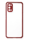 BFS  Realme 7 Pro Kılıf Miami Şeffaf Silikon - Fuşya