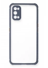 BFS Realme 7 Pro Kılıf Miami Şeffaf Silikon - Gri
