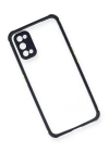 BFS  Realme 7 Pro Kılıf Miami Şeffaf Silikon - Lacivert