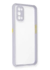 BFS  Realme 7 Pro Kılıf Miami Şeffaf Silikon - Lila