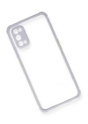 BFS  Realme 7 Pro Kılıf Miami Şeffaf Silikon - Lila