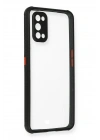 BFS Realme 7 Pro Kılıf Miami Şeffaf Silikon - Siyah