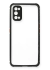 BFS  Realme 7 Pro Kılıf Miami Şeffaf Silikon - Siyah