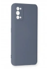 BFS Realme 7 Pro Kılıf Nano içi Kadife Silikon - Gri